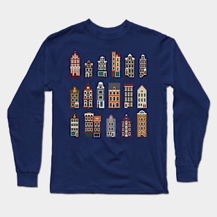 Typical European Houses Long Sleeve T-Shirt